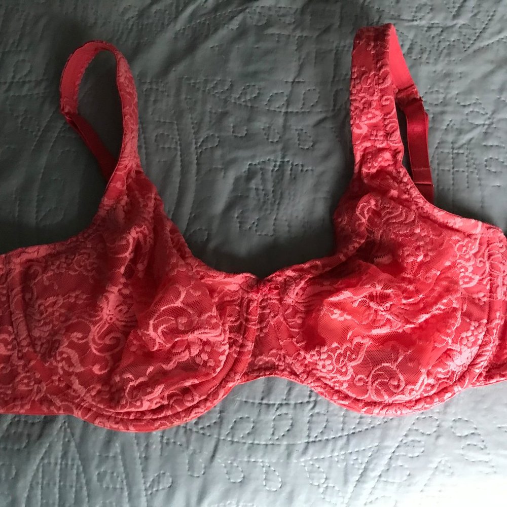 Cacique lace under-wire bra